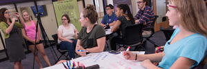 Students in a learning environment at Mount Union