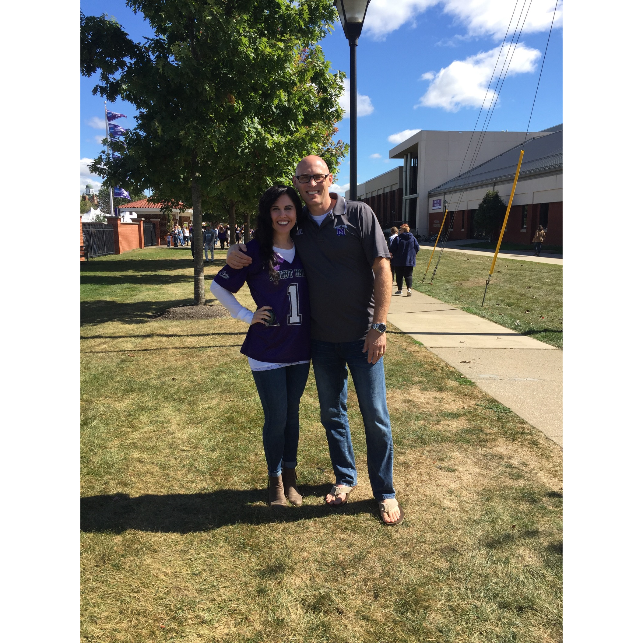 Grant Cook and student