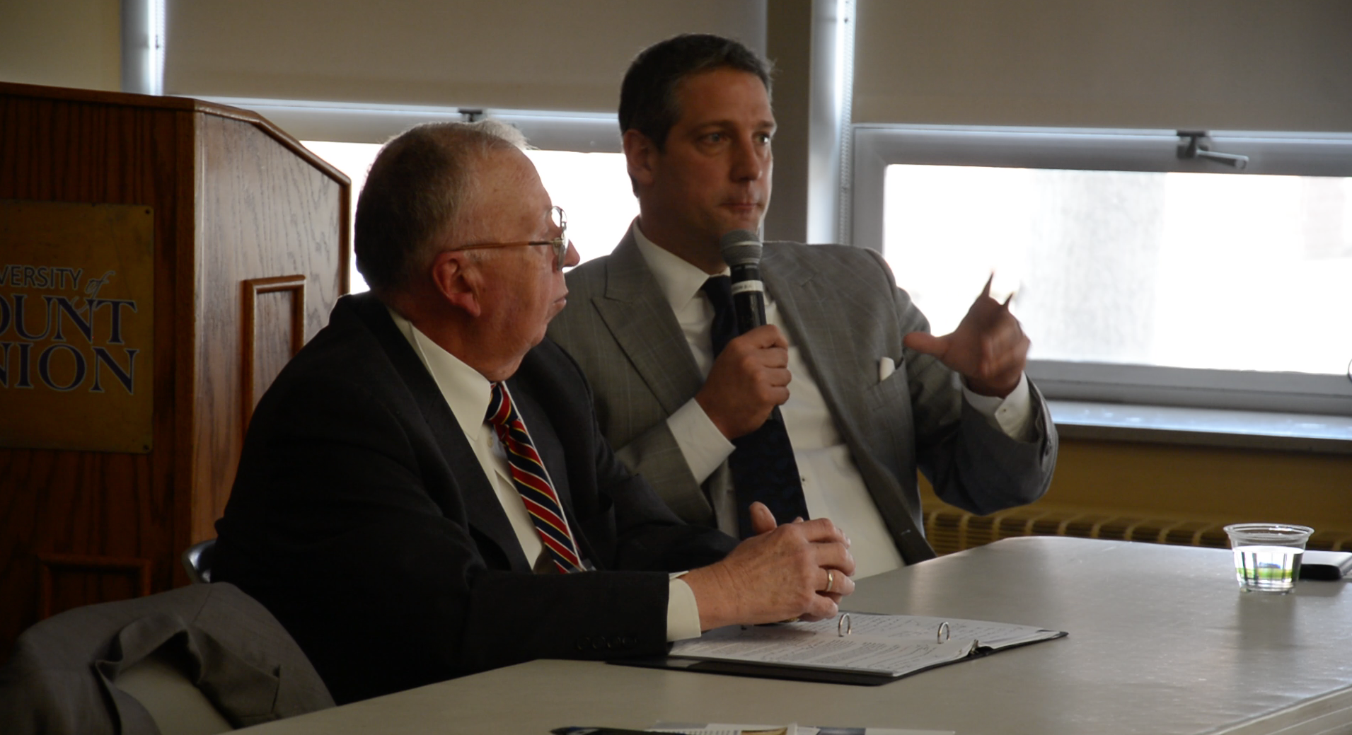 us ambassador david swartz and representative tim ryan