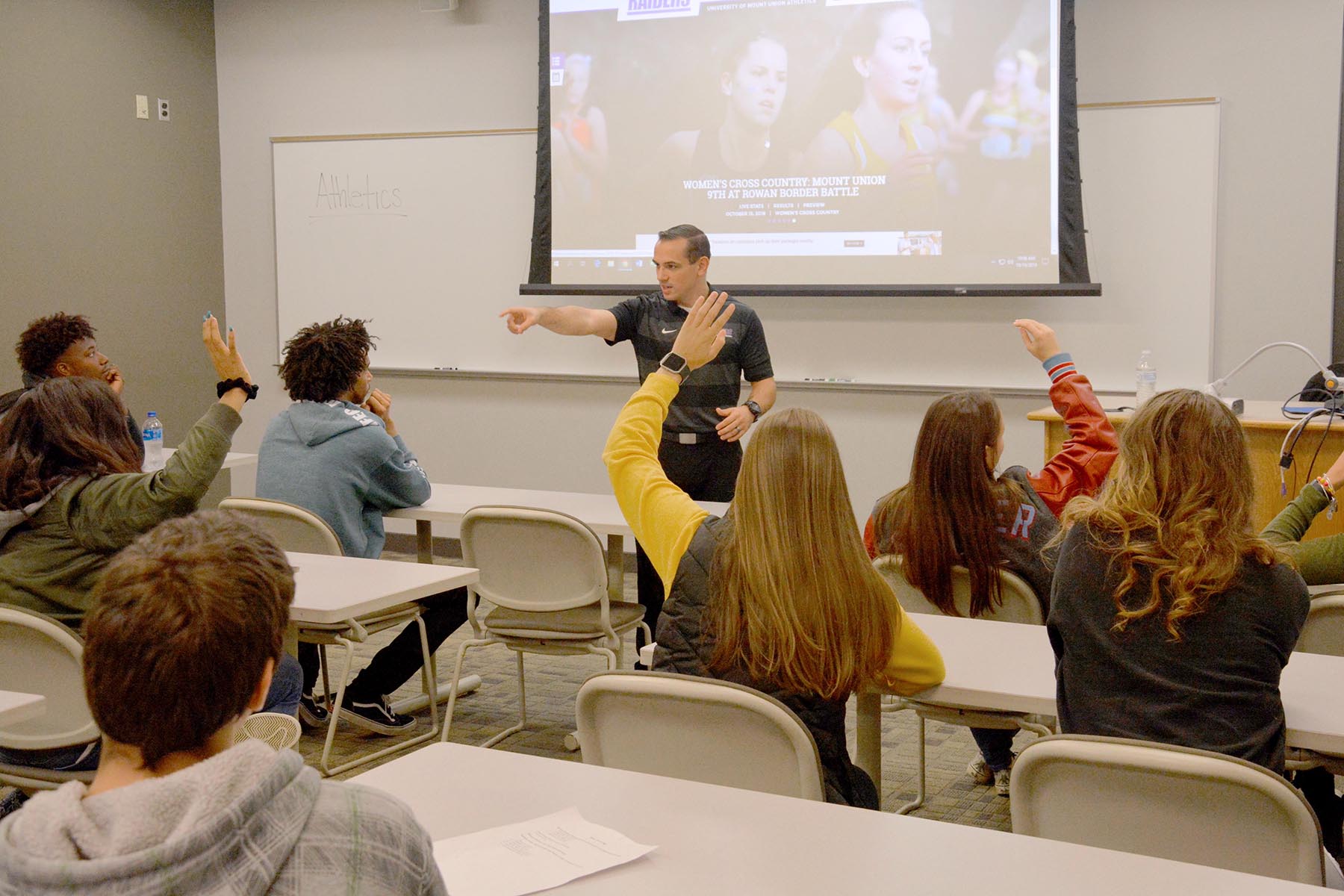 Students participating in a community engagement workshop.