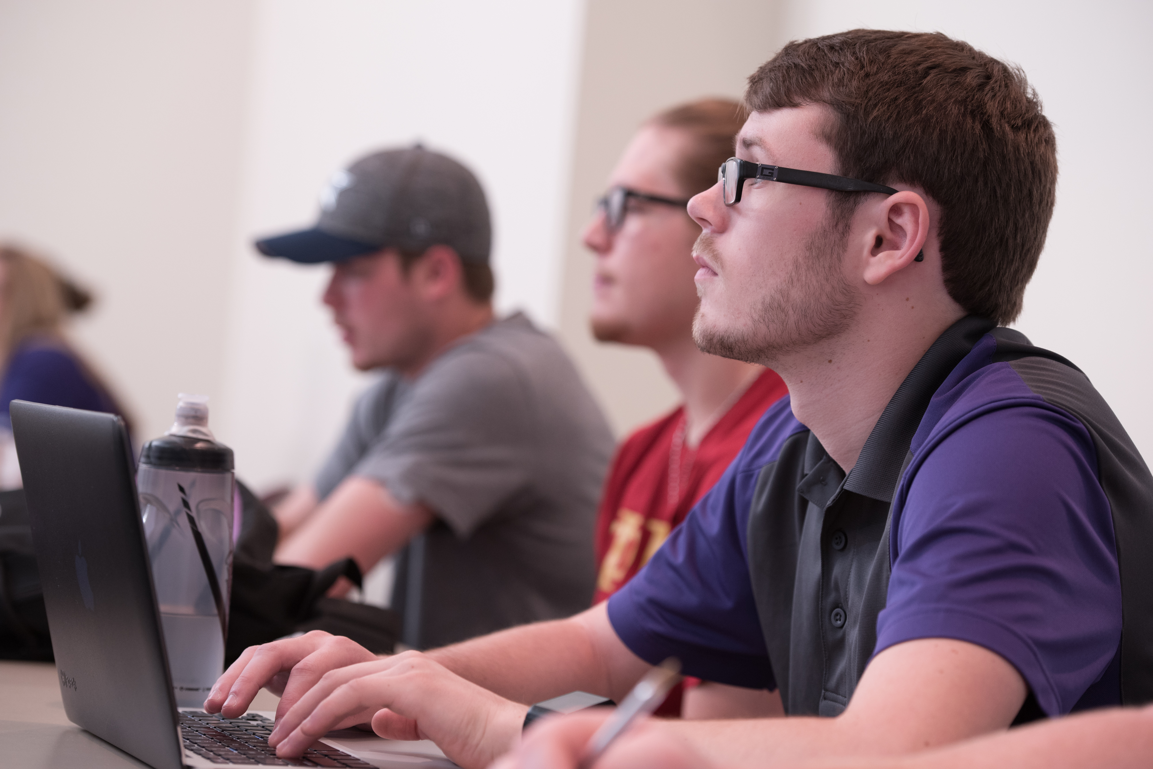 University of Mount Union students in class 