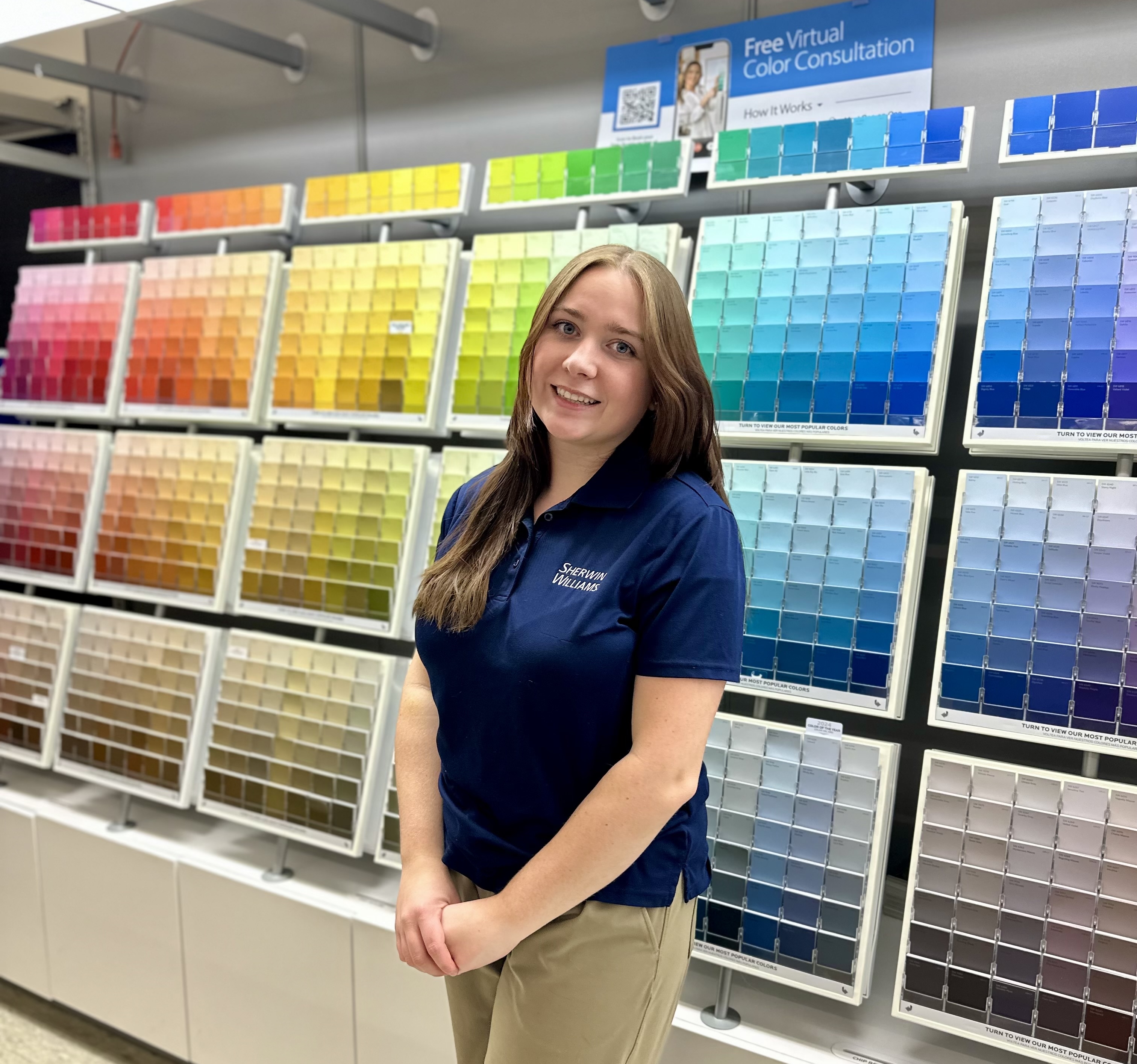 rudman standing in sherwin williams location