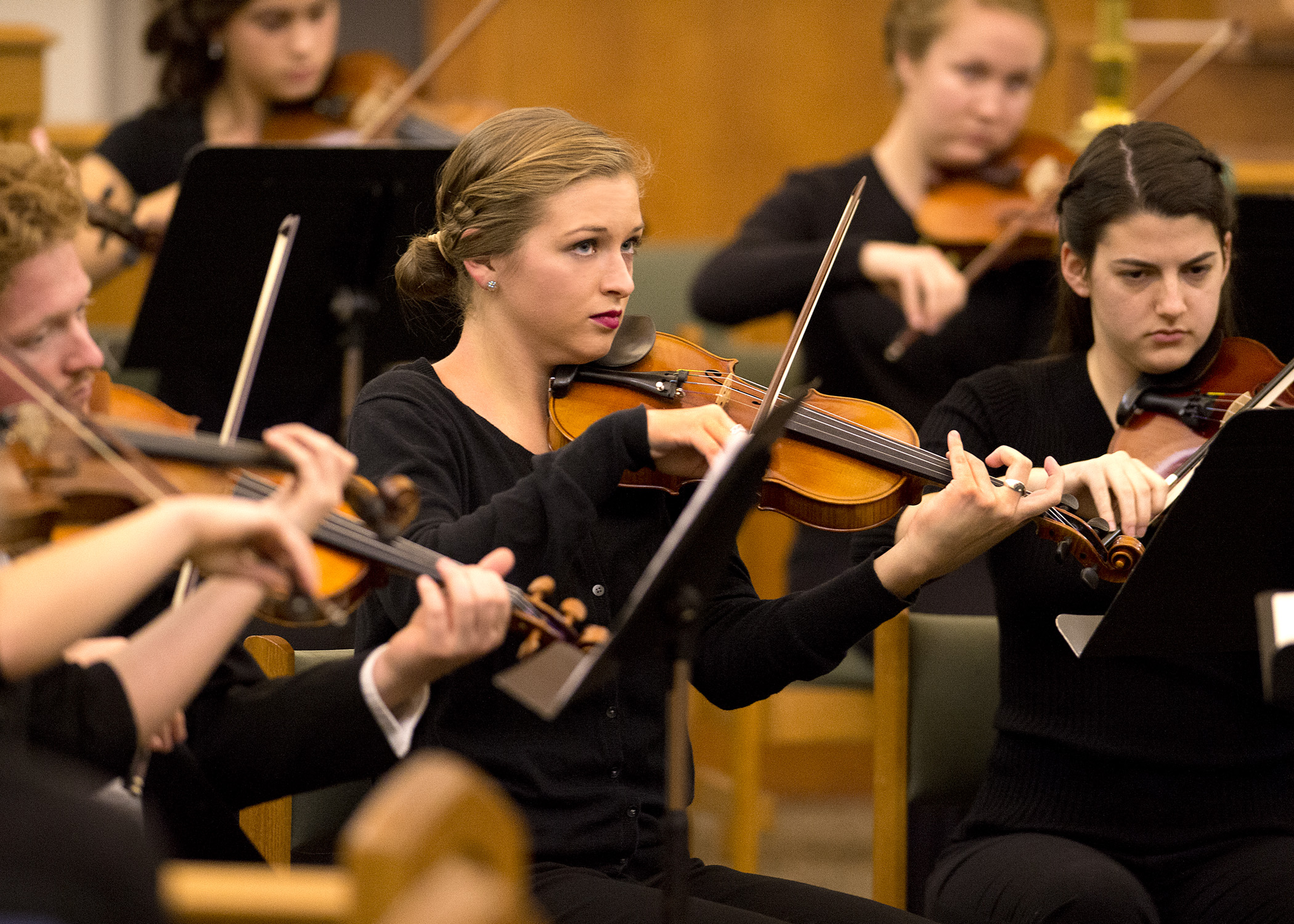 University of Mount Union students performing in Repertory Strings