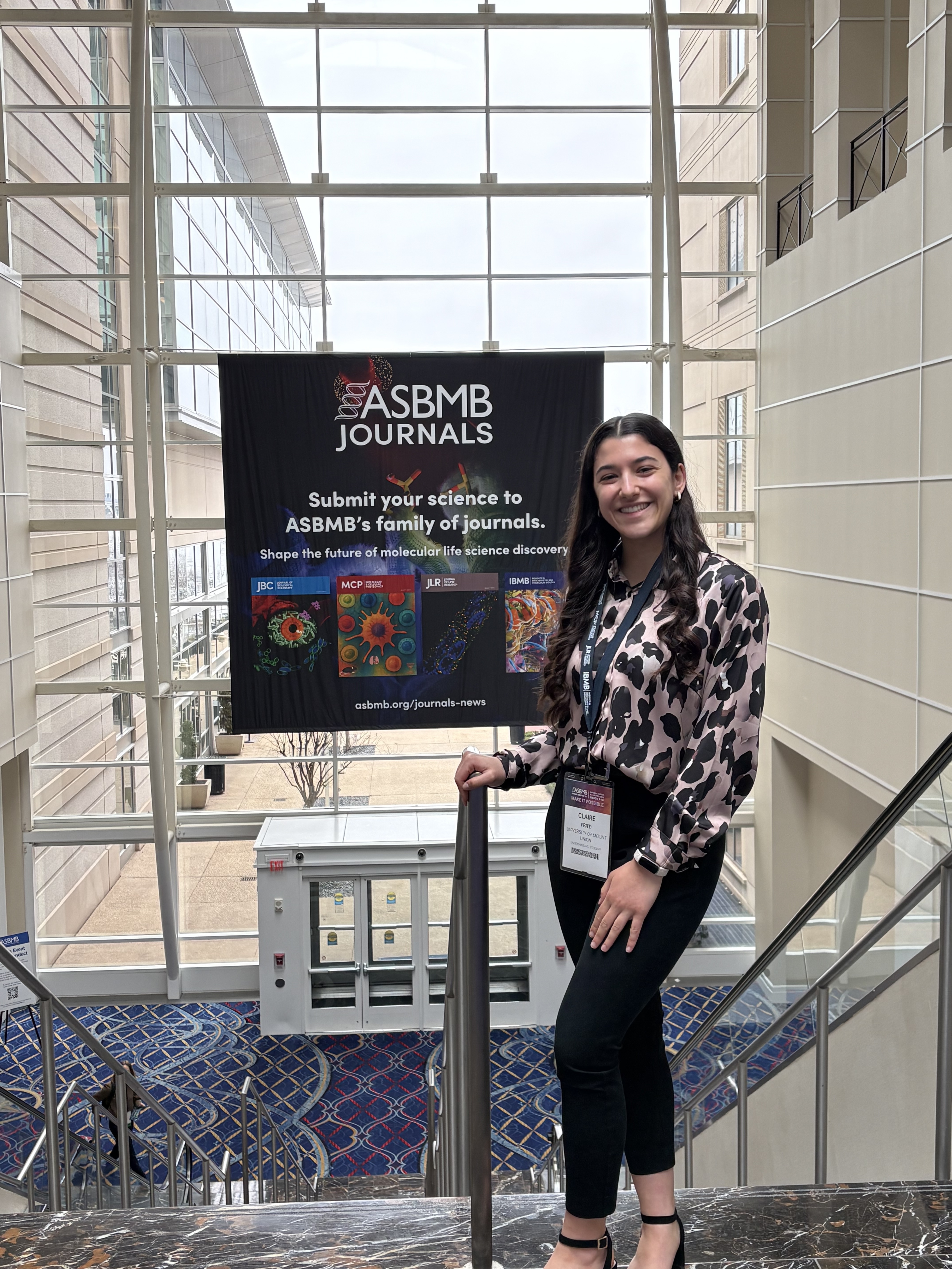 Fried '26 at the ASBMB conference