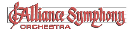 Alliance Symphony Orchestra Logo