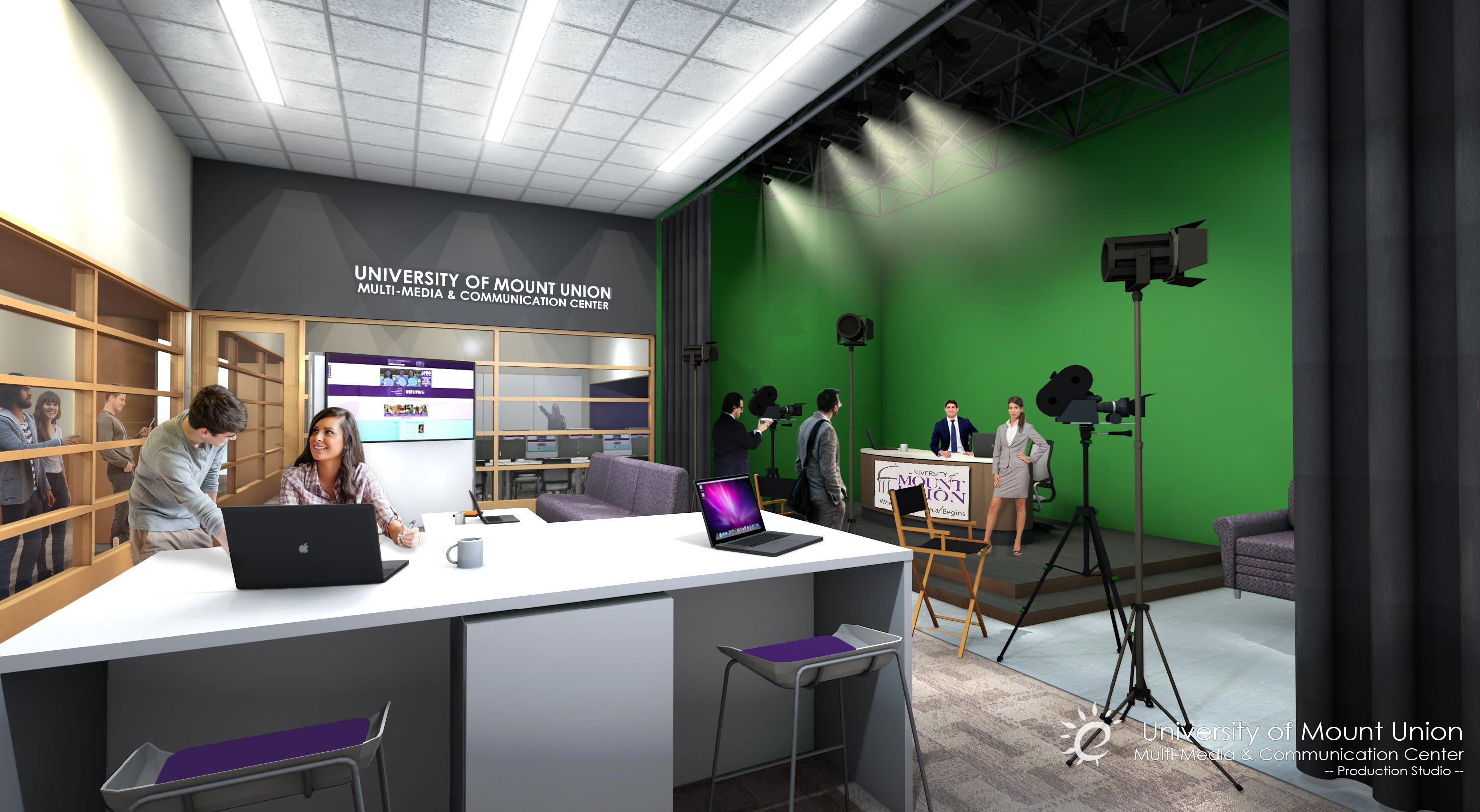 University of Mount Union Production Studies Rendering 