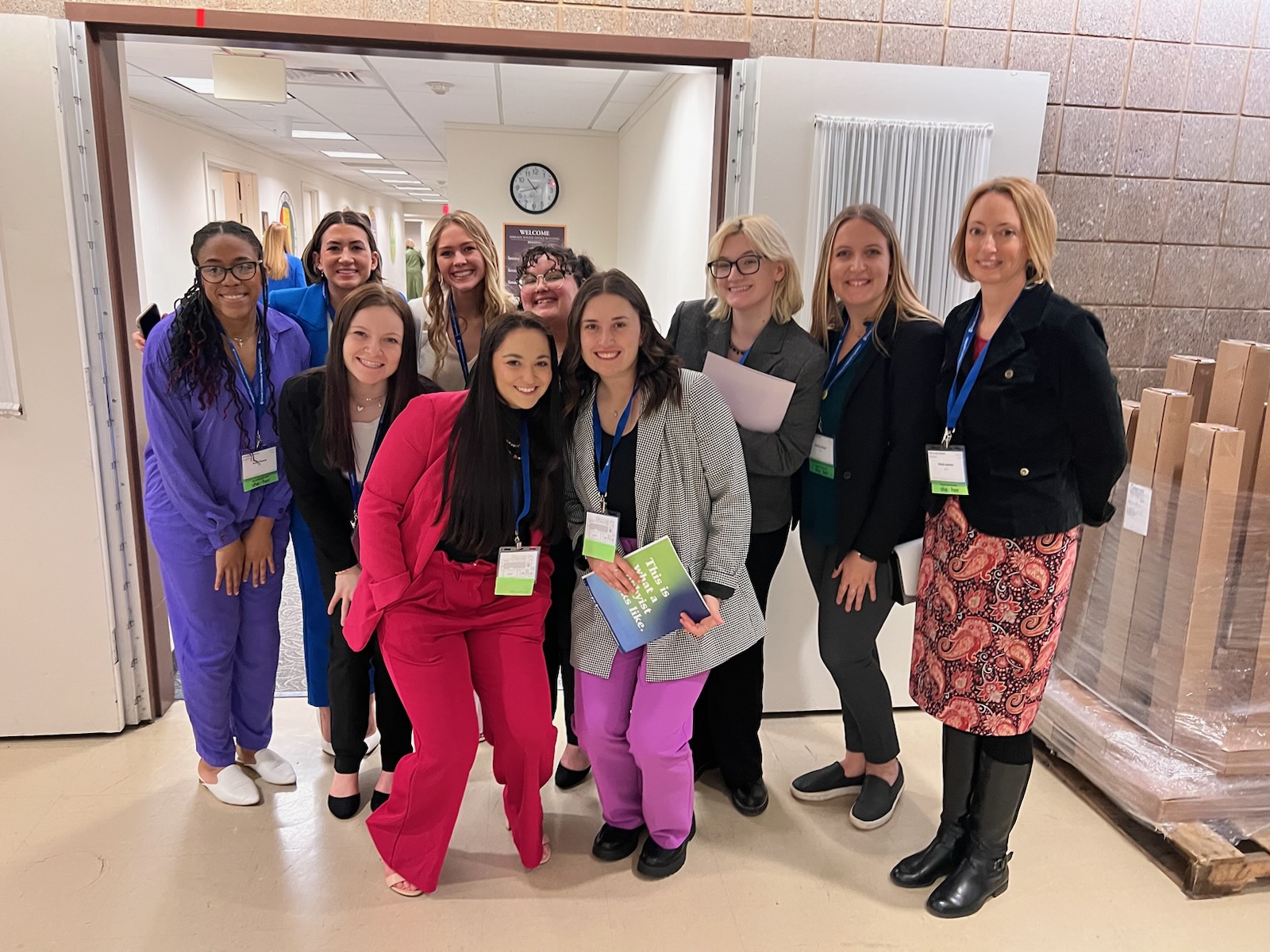 Mount Union students attend a lobby event in DC