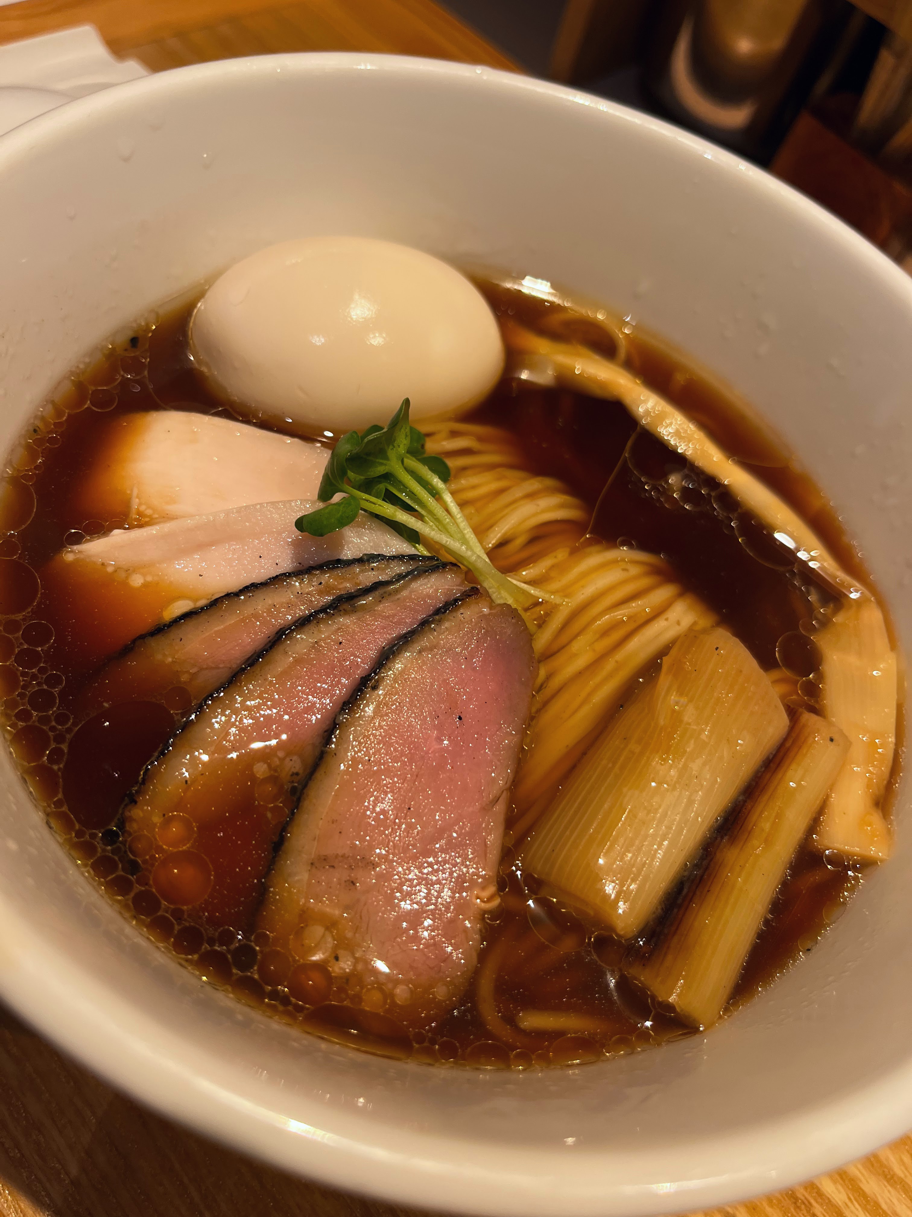 pork ramen dish